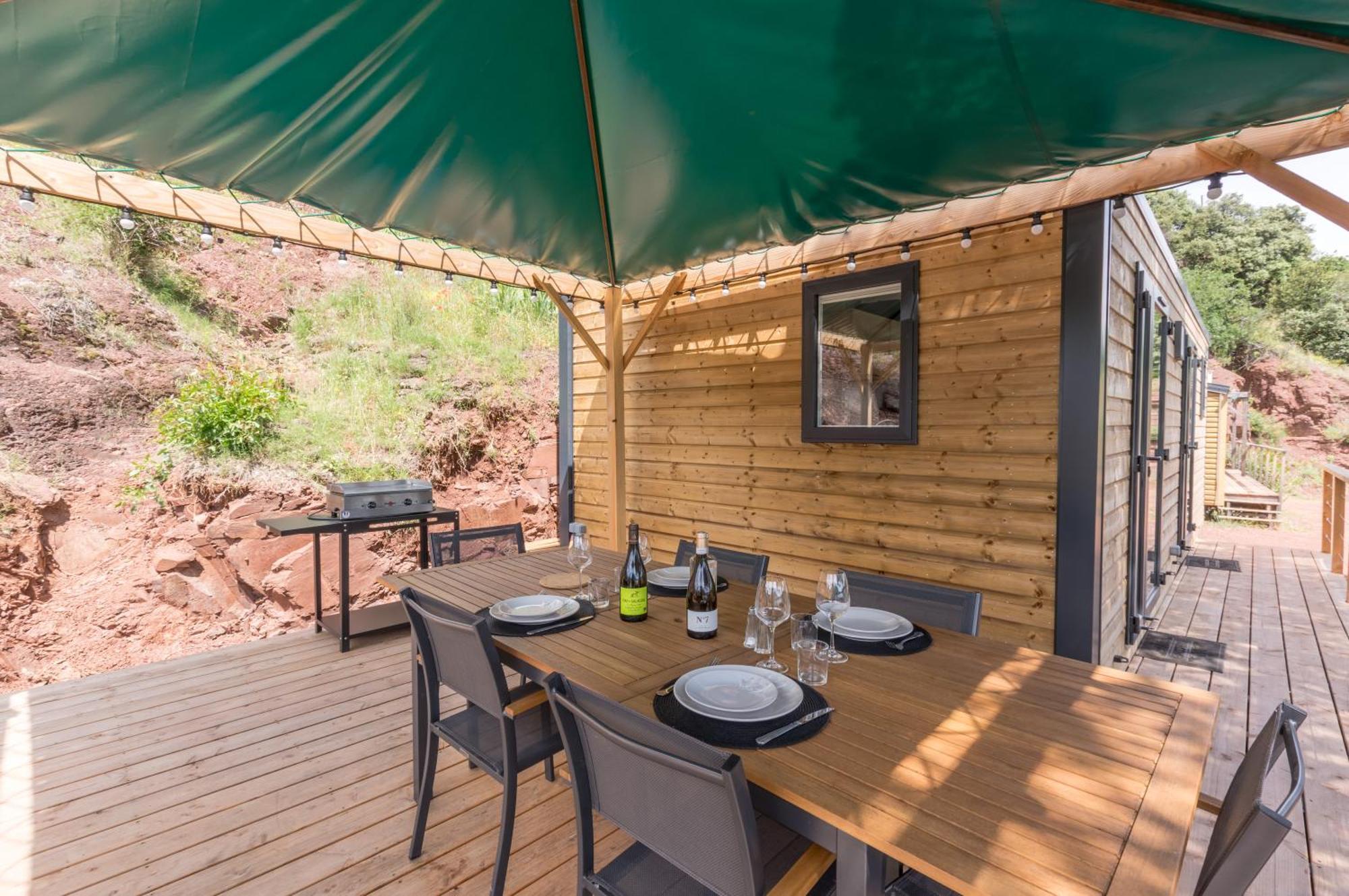 Camping Le Mas De Riri Celles  Dış mekan fotoğraf
